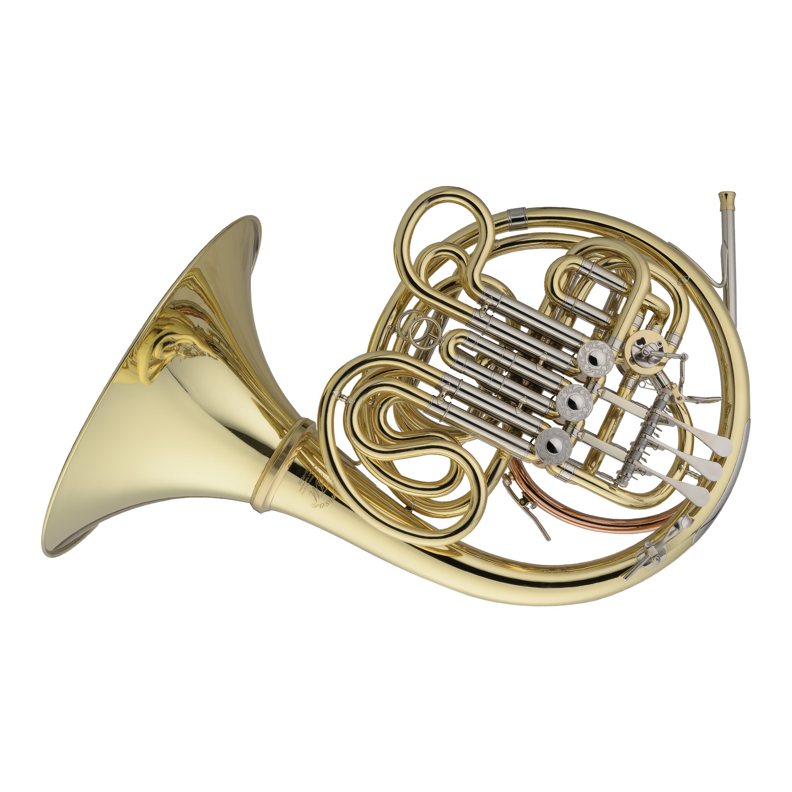 Bb/F调 双排圆号